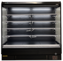 Alaska-Line 76'' Open Air Merchandise Display Cooler w/ Curtain 31.7 Cu.Ft. HIT-23