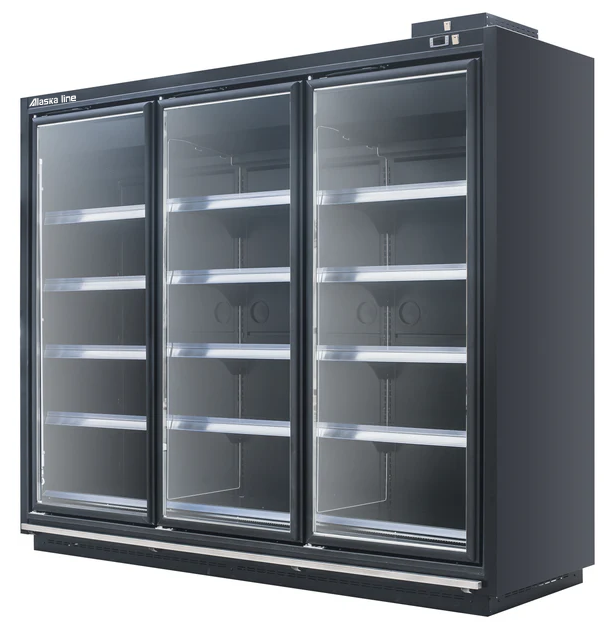 Alaska-Line 93'' Three Glass Door Freezer Remote Compressor HIT-30