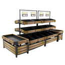 48" Double Side Vegetable & Fruit Rack HBR-3000