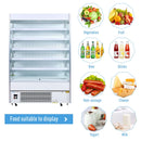 CHEF 101" Open-Air Merchandiser Cooler – 52.9 Cu. Ft. Capacity – SMART-250