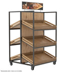 48'' Single Side Wood Bread Rack HBR-3090