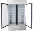 Habco 47" Bottom Mount Solid 2-Door Reach-In Refrigerator SE46HCSX