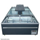 99'' CHEF Combined Island Freezer End Unit With Sliding Glass Top CQS-25L
