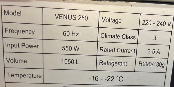 98'' CHEF Island Freezer Commercial Super Size VENUS-250