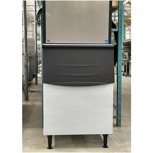 Ice-O-Matic 30" ICE Series™ Full Cube Ice Machine Head and Ice Bin Used FOR01922