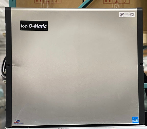 Ice-O-Matic 30" ICE Series™ Full Cube Ice Machine Head and Ice Bin Used FOR01922
