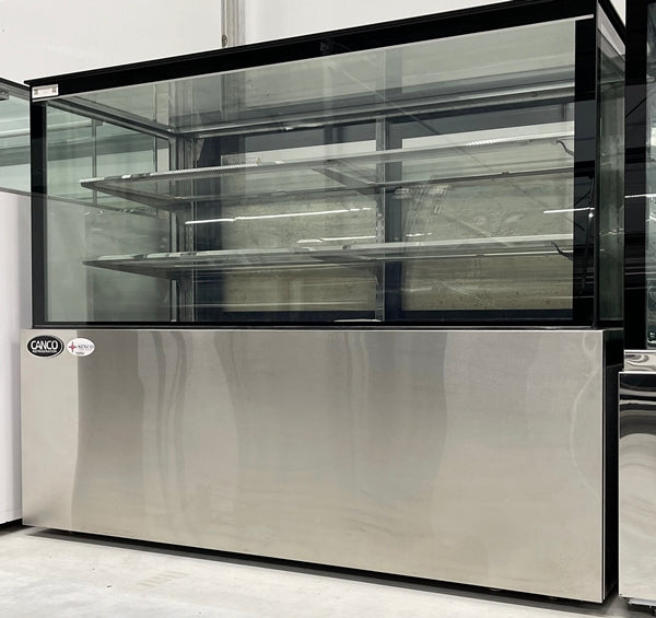 59'' CANCO Refrigerated Pastry Display Case 17.7 Cu.Ft., PC-59-2