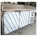 59'' CHEF Double Door Marble Top Prep Table PZ-2600TN