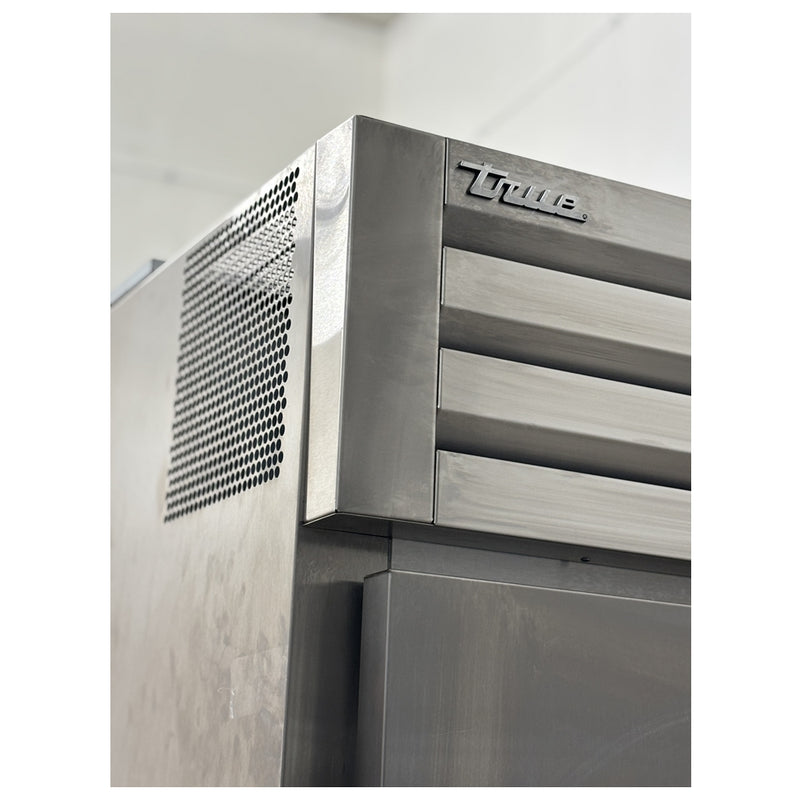 True Roll-In Solid Swing Door Freezer Used FOR02324