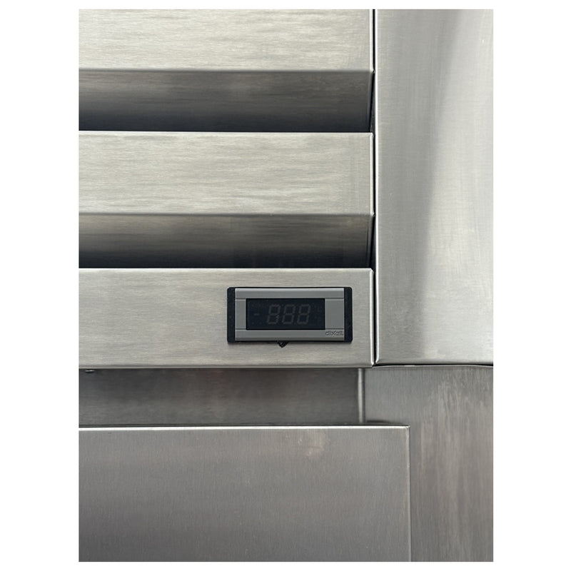 True Roll-In Solid Swing Door Freezer Used FOR02323