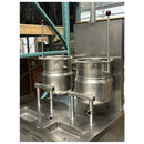 Vulcan 2x24 Quart Jacketed Tilting Kettle On Gas Boiler Base Used FOR02003