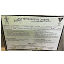 Henny Penny Fryer Natural Gas Built in Filtration 300,000BTU Used, FOR01715