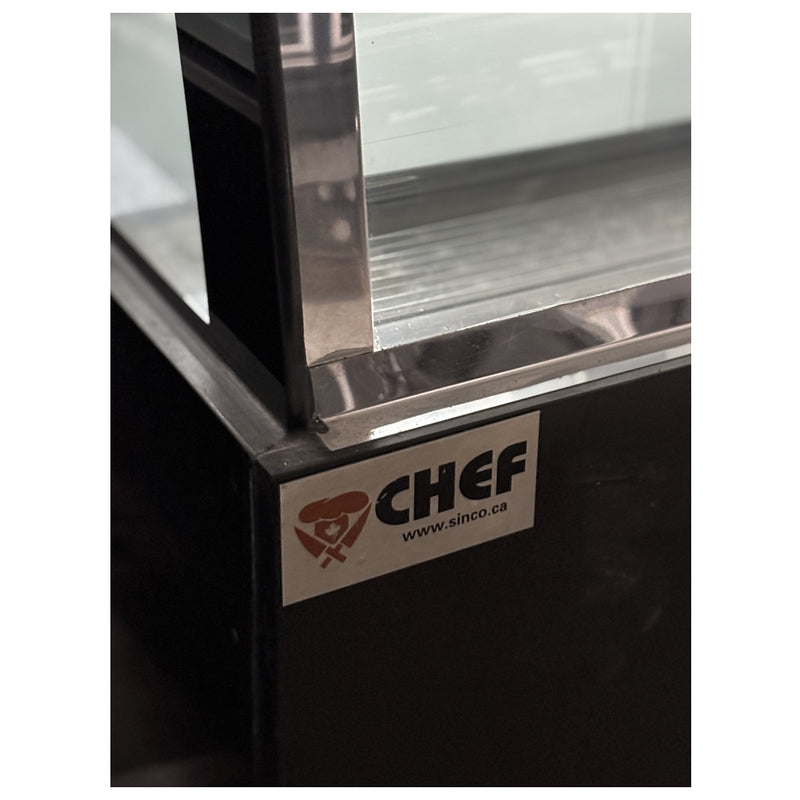 CHEF 70.9" Pastry/Cake Display Cooler Used FOR02267