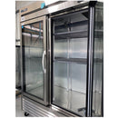 55'' True Double Glass Door Reach in Cooler Used FOR01723