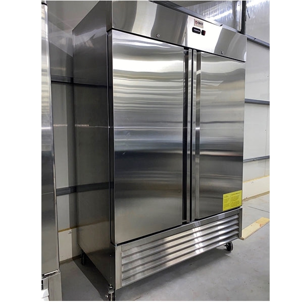 55'' CHEF Reach in Freezer Double Door 49 Cu.Ft - ST-49BF