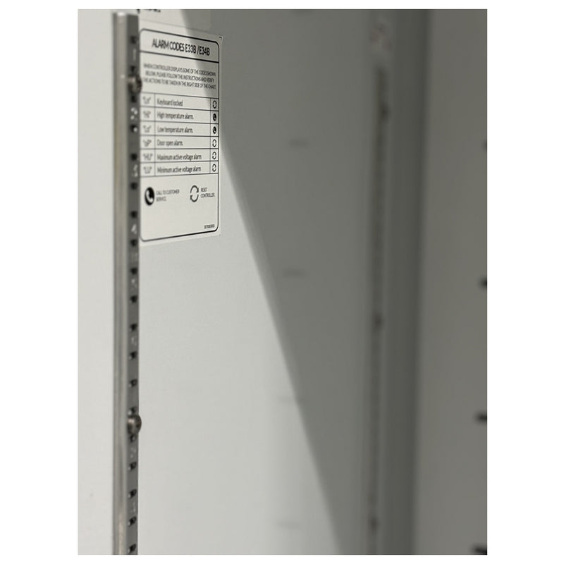 30" Pro-Kold Single Glass Door Freezer 16 Cu.Ft - DURF-16W