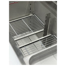 71'' CHEF Refrigerated Salad/Sandwich Prep Table with Rectangle Sneeze Guard GN-3100SALSQ