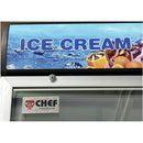 28" CHEF Ice Cream Freezer Countertop CQV-5DT