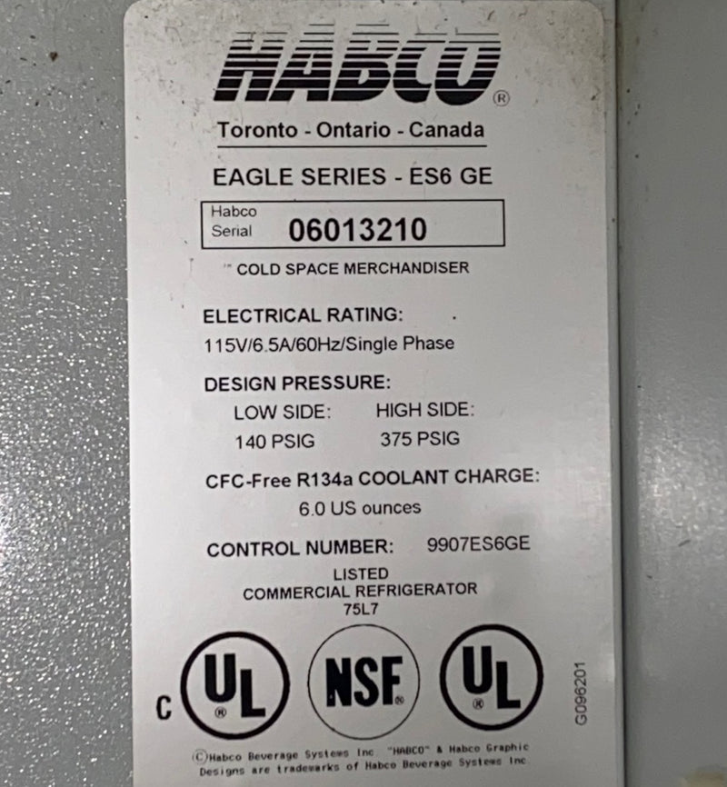 Habco Beverage Cooler Used FOR01955
