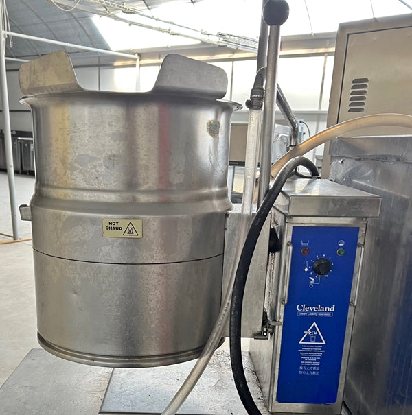 Cleveland Manual 6-Gallon Electric Steam Kettle Used FOR01820