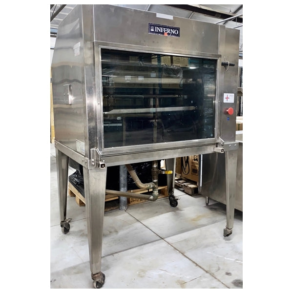 INFERNO 120,000 BTU/Hr Chicken Rotisserie Used FOR00349