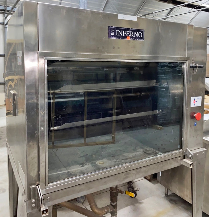 INFERNO 120,000 BTU/Hr Chicken Rotisserie Used FOR00349