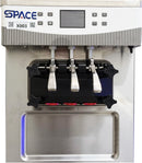 Space Soft Serve Ice Ceam Machine Countertop Twist Flavour Gravity Feed X003