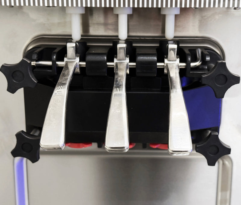 Space Soft Serve Ice Ceam Machine Countertop Twist Flavour Gravity Feed X003