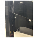 47" Vegetable Rack Single Side Black Tray HD-VRSE-03