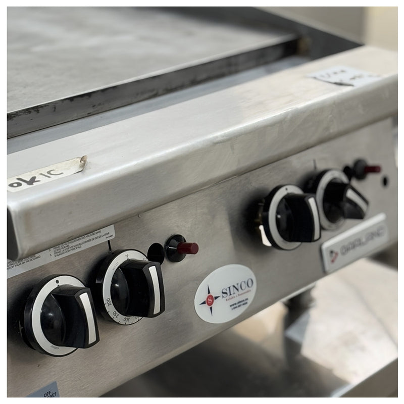 24" Garland Countertop Gas Griddle with Thermostatic Control CI003
