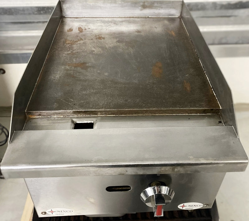 16" Stainless Steel Medium Duty Gas Griddle, 30,000 BTU Used FOR02024