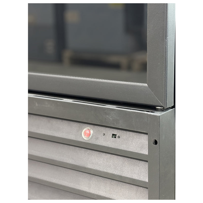 28'' CHEF Single Glass Door Upright Cooler with TV 23 Cu.Ft - LG-650TV