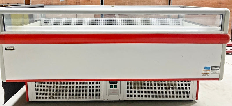 78.5'' Dual-Use Island Merchandiser Island Freezer Used FOR01840
