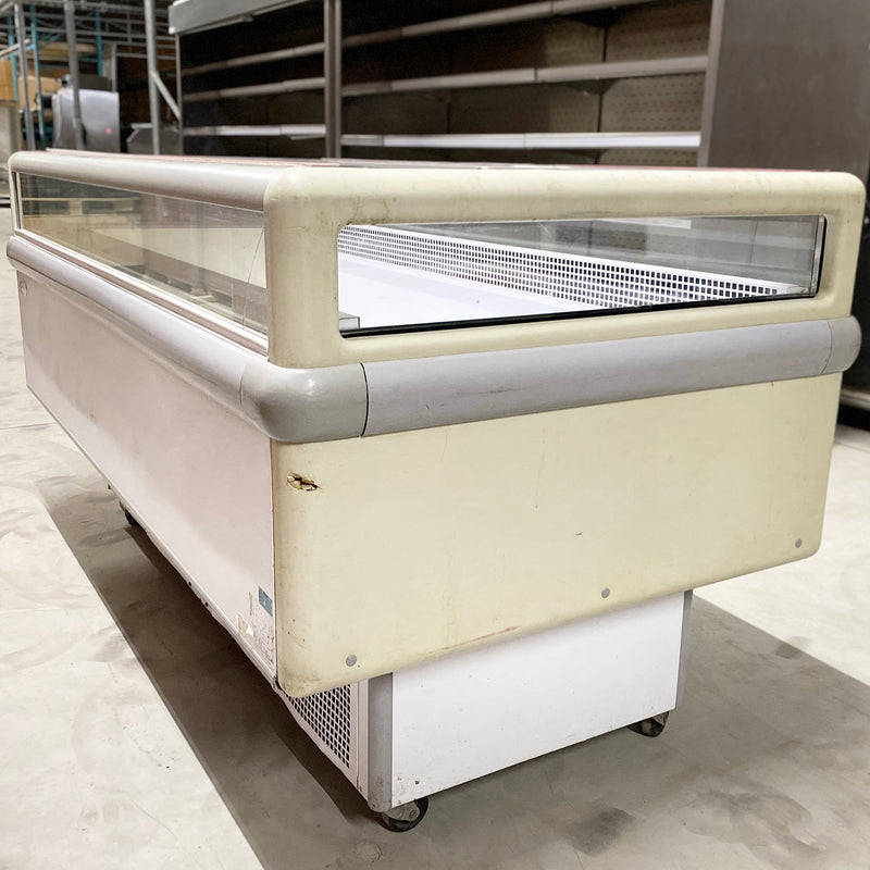 78.5'' Dual-Use Island Merchandiser Island Freezer Used FOR01839