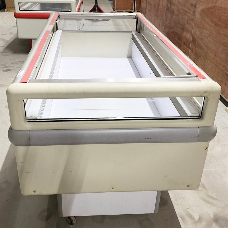 78.5'' Dual-Use Island Merchandiser Island Freezer Used FOR01839