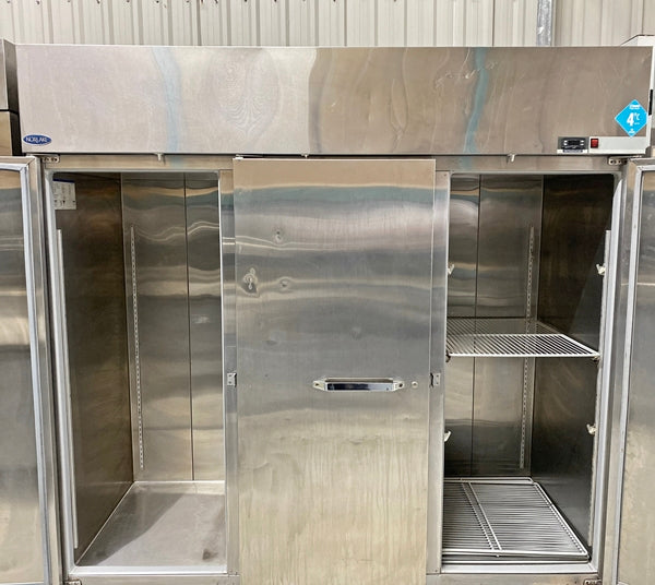 USED Nor-Lake Three Solid Door Reach In Refrigerator FOR01824