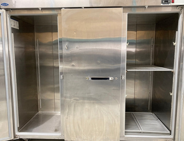 USED Nor-Lake Three Solid Door Reach In Refrigerator FOR01824