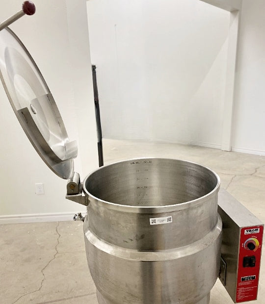 Vulcan 40 Gal. Electric Floor Mounted Stationary Steam Kettle FOR01972