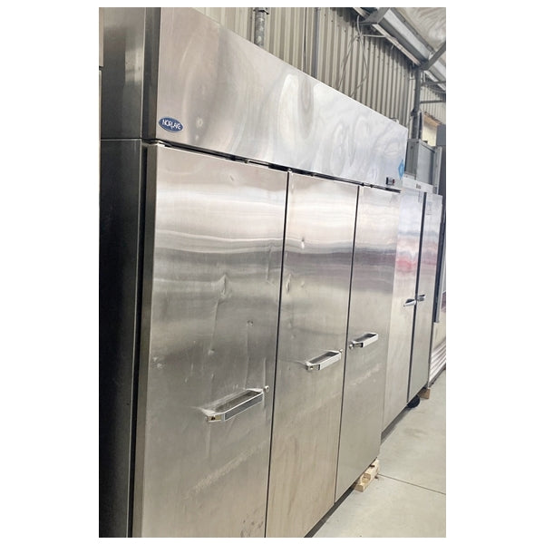 USED Nor-Lake Three Solid Door Reach In Refrigerator FOR01824