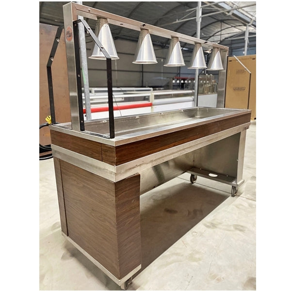 Hot Buffet Table Used FOR01243