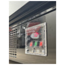 Alaska-Line 76'' Open Air Merchandise Floor Display Cooler w/ Curtain 31.7 Cu.Ft. HIT-23V