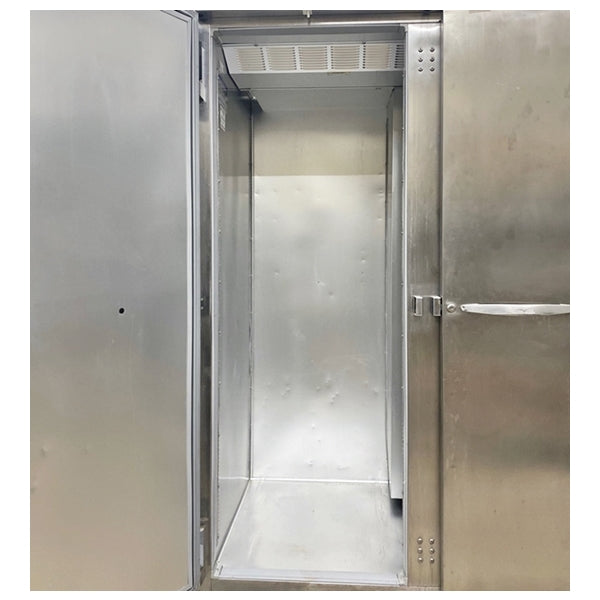 Beverage-Air Stainless Steel 3 Door Reach-In Freezer Used FOR01860