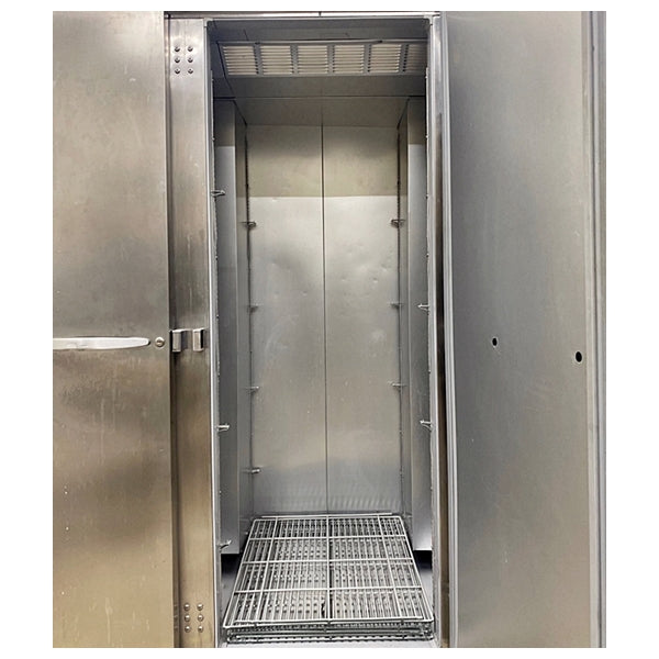 Beverage-Air Stainless Steel 3 Door Reach-In Freezer Used FOR01860