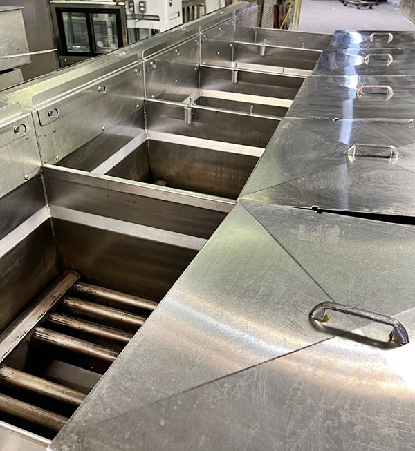 Ultrafryer Natural Gas Fryer with UltraClear Filtration Used FOR01861