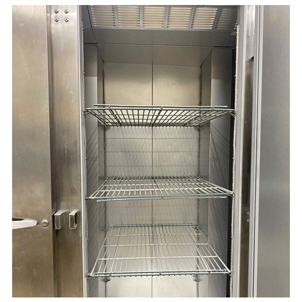 Beverage-Air Stainless Steel 3 Door Reach-In Freezer Used FOR01860