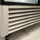 55'' Alaska-Line Stainless Steel Double Glass Door Cooler 50 Cu.Ft., HIT-409