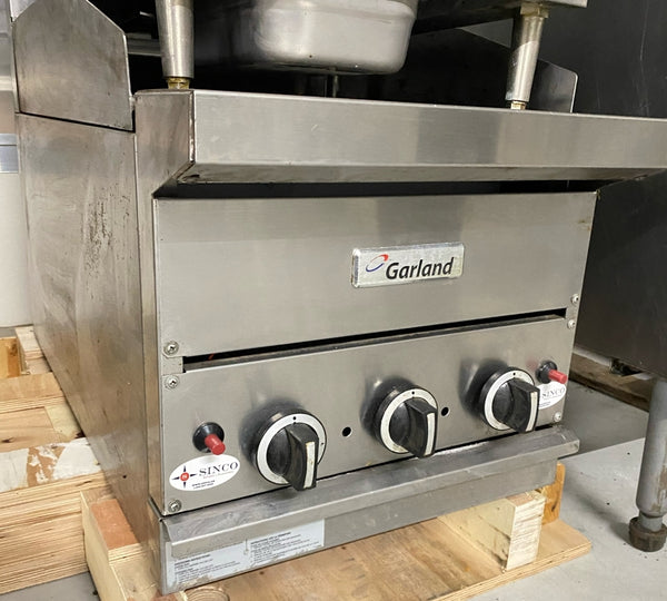 Garland 18" Natural Gas Charbroiler Used FOR02043