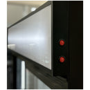 Kool-It 52" Double Sliding Glass Door Display Cooler 40.8 Cu. Ft. KSM-50