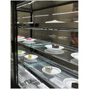 Alaska-Line 60'' Rectangle Glass Pastry Display Cooler - HIT-31