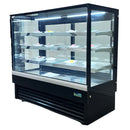 Alaska-Line 60'' Rectangle Glass Pastry Display Cooler - HIT-31